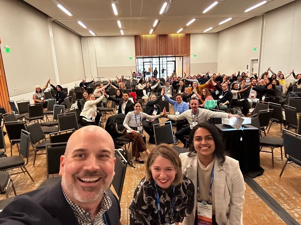 The Mindfulness Consulting team presenting our Listening  Labs program at NASPA 2024 in Seattle, WA